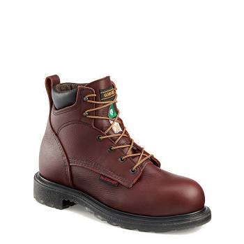 Red Wing SuperSole 2.0 6-inch CSA Safety Toe - Hnede Nepremokave Topanky Panske, RW169SK